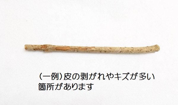 訳あり！国産 自然木止まり木 小（太さ約0.8～2cm）各サイズ